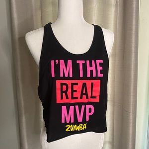 Zumba 3 Marvelous MVP cropped tanks